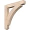 Ekena Millwork Thorton Craftsman Smooth Bracket, Douglas Fir, 3 1/2"W x 26"D x 26"H BKT04X26X26THR04SDF - alternate 1